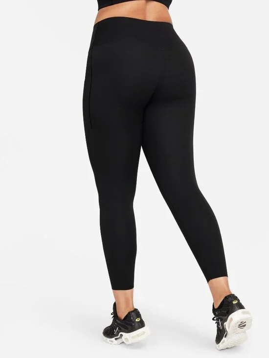 NWT Nike Universa Women's Medium-Support High-Waisted 7/8 Leggings with Pockets - Picture 2 of 7